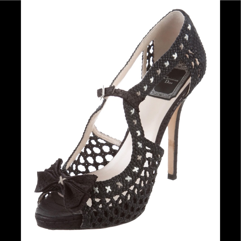 Authentic Christian Dior Twist Sandals-8.5 w/box